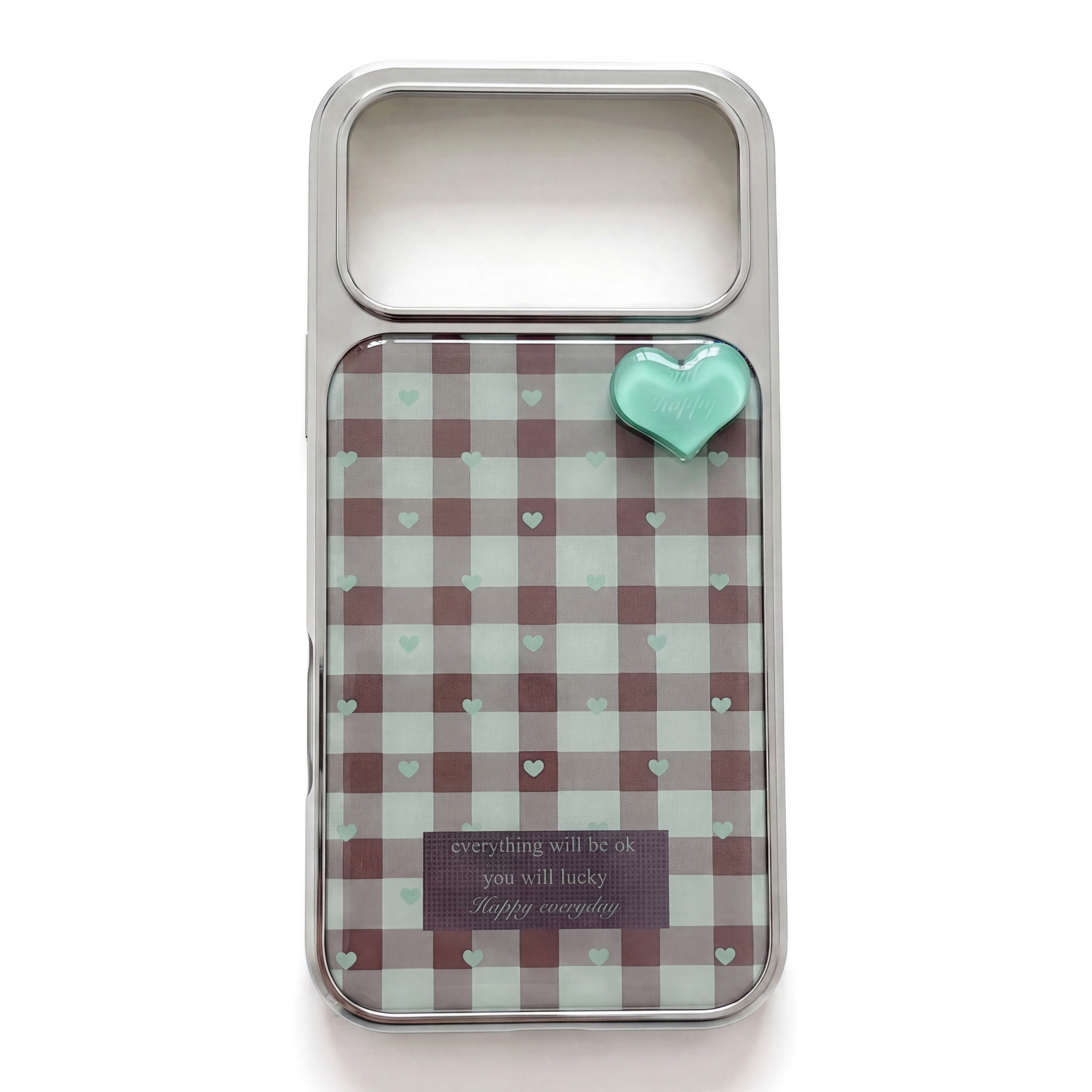 Dopamine Plaid Checkered Phone Case