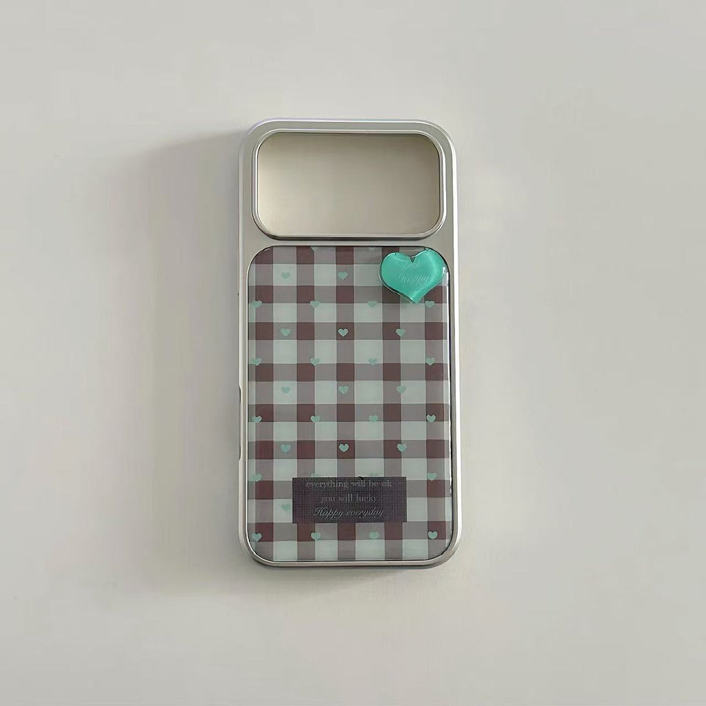 Dopamine Plaid Checkered Phone Case